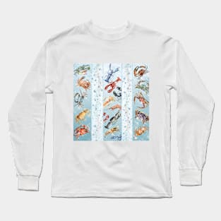 shellfish stripes Long Sleeve T-Shirt